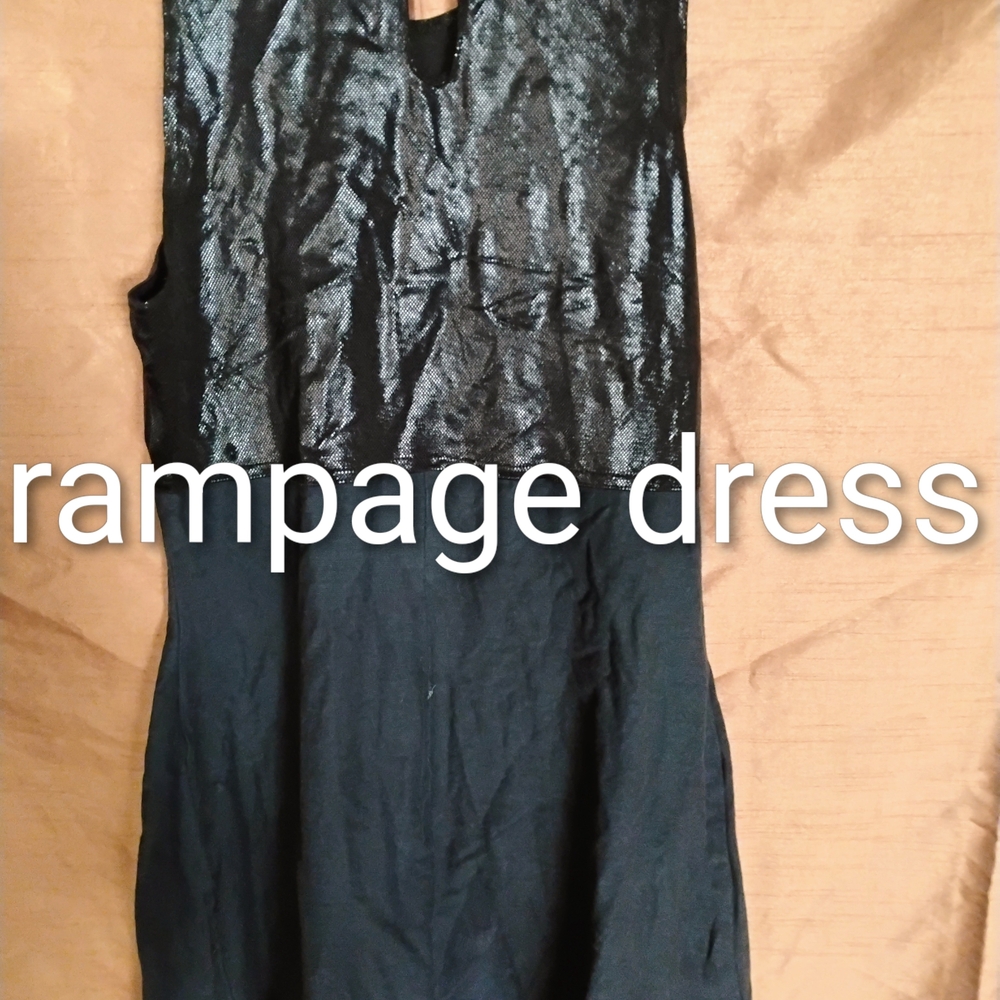 Rampage Black Sleeveless Dress